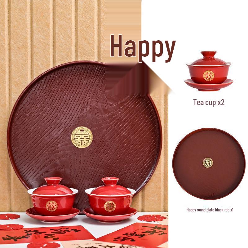 Respect Tea Pot Wedding Set: Tea Cups & Teapot for Newlyweds, Dowry Essentials