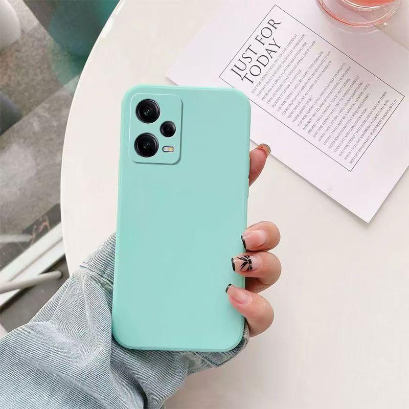 Для Xiaomi Redmi Note 12 5G POCO X5 5G Квадратный Силиконовый Чехол для Телефона Redmi Note12 Pro Pro+ Plus 5G Ударопрочный Защитный Чехол