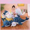 Adorable Soft Plush Whale Pillow Doll For Kids Festival Gift In Pink And Blue