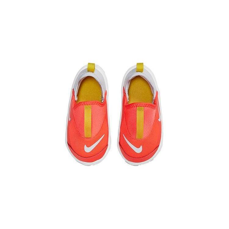 (TD) Nike Lil' Swoosh Low 'Orange Grey' Baby AQ3113-606