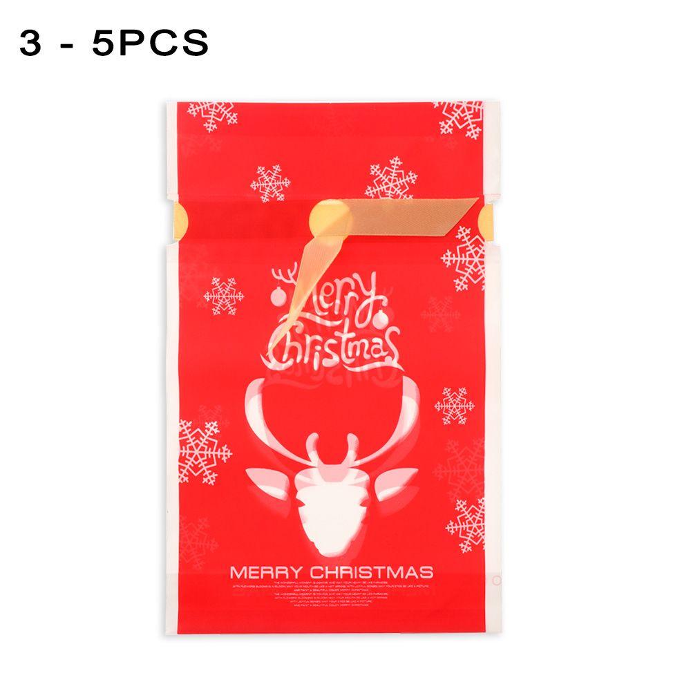 Pastry Tool Santa Claus Cookies Handmade Soap Gift Bags Christmas Decor Candy Package Drawstring