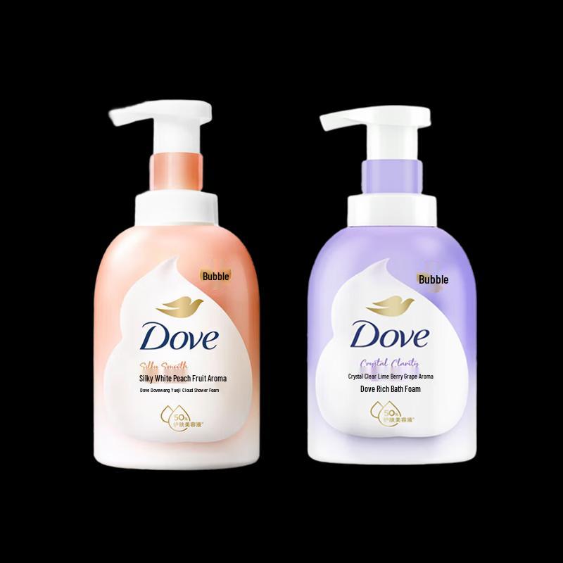 Dove Niacinamide Moisturizing Body Wash Foam Duo