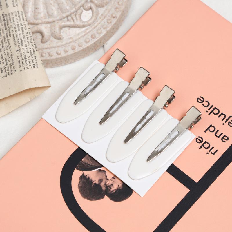 2/3/4 шт. простая розовая сакура бесшовные заколки для волос женские ацетатные листы без изгиба зажим для челки зажим для волос заколки для волос инструмент для укладки волос