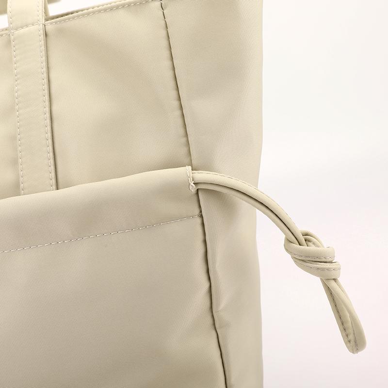 Большая вместительная сумка-тоут, легкая водонепроницаемая нейлоновая сумка, женская сумка через плечо