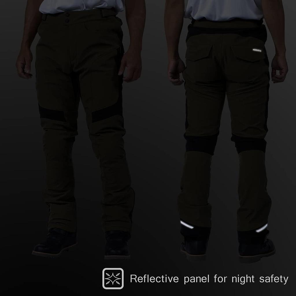 KOMINE Брюки Оливковые 2XL 07-931 Мужские