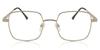 Full Rim Square Matte Silver Curie Mc98a Fashion Women Eyeglasses