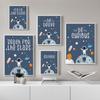 Space Astronaut Planet Be Brave Insipring Nursery Wall Art Canvas Painting Posters And Prints Wall Pictures Baby Kids Room Decor