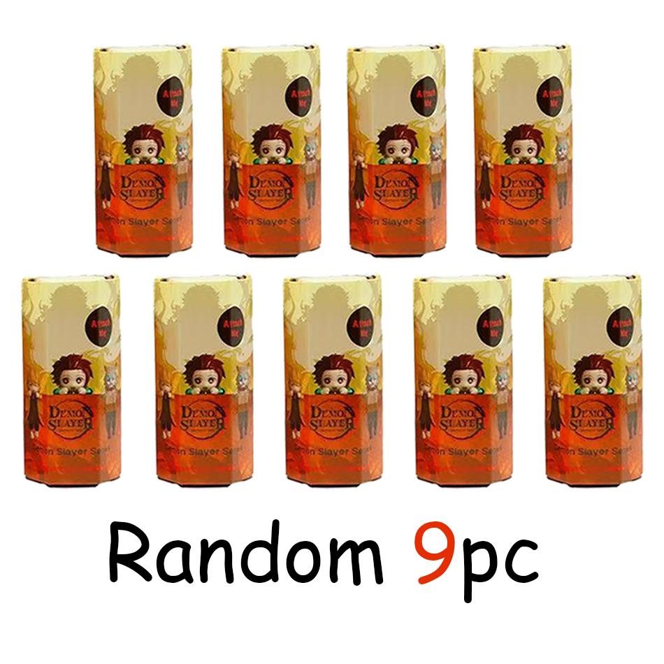 New Party Angel Demon Slayer Series Blind Box Car Decoration Desktop Computer Screen Cupid Hand Fashion Play Doll Birthday Gifts