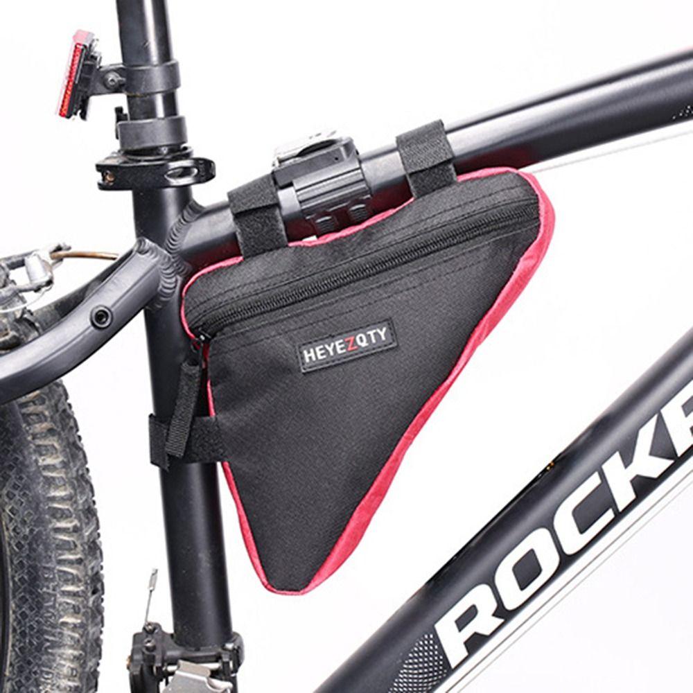 Polyester Bicycle Triangle Bag Ultra-light Saddle Frame Pouch Bike Beam Hanging Bag MTB Road Bike