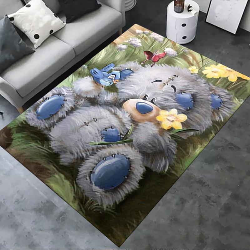Новый ковер Tatty Teddy 2025 для гостиной, спальни, дома, украшение дивана, нескользящий коврик для детских игр