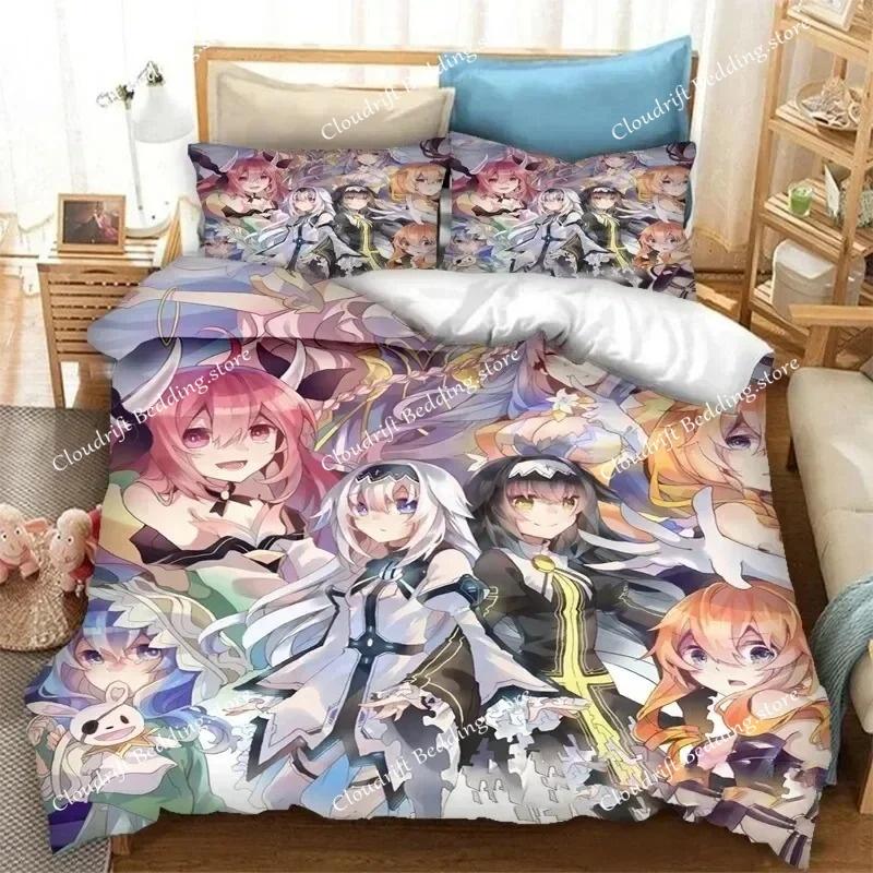 Аниме Date A Live Комплект постельного белья для мальчиков и девочек Размер Twin Queen Пододеяльник Наволочка Постельное Белье Детское Взрослое Мода Домашний текстиль Покрывало