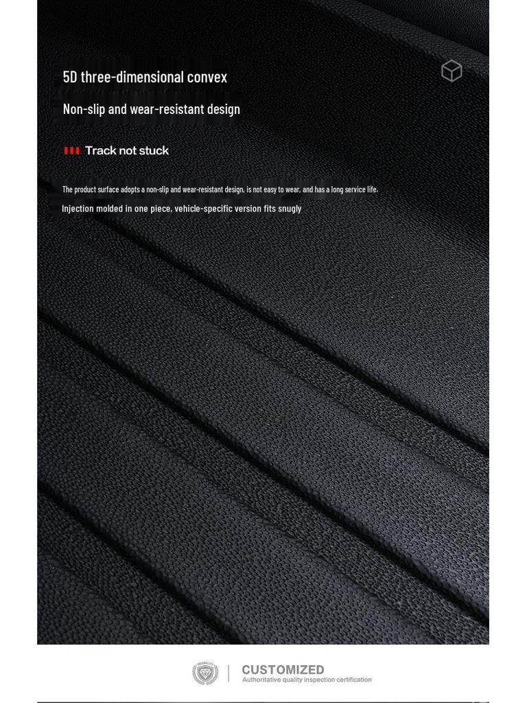 Коврик в передний багажник из ТПЭ и накладка на спинку заднего сиденья для Tesla Model Y