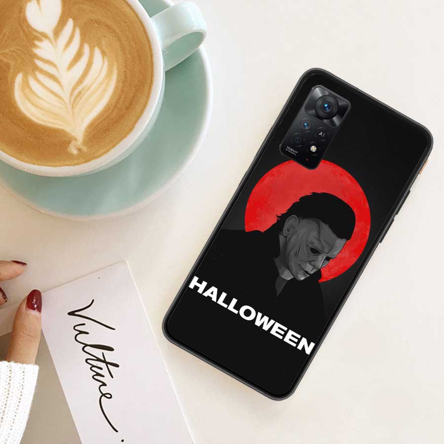 Halloween The Curse Of Michael Myers Horror Movie Phone Case For Xiaomi Redmi Note 12 Plus 12S 11 11T Pro 5G 11E 11S 4G 10 10S 9