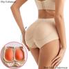 Silicone Pad Enhancer Fake Ass Panty Hip Butt Lifter Underwear Invisible Bottom Shaper Seamless Padded Shapewear Panties