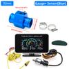 Универсальный 3 в 1 цифровой вольтметр, часы давления масла, измеритель температуры воды, приборы, указатели уровня топлива для двигателя автомобиля, грузовика
