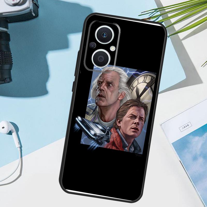 Back to the Future Case For OPPO Reno 11 12 13 13F 12F 11F 8T 7 8 10 Pro OPPO Find X8 Pro X6 X3 X5 Lite Cover
