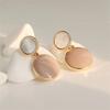 Fashion Enamel Shell Dangle Earrings for Women New Statement Pendientes Trendy Zircon Crystal Earring Jewelry Gift