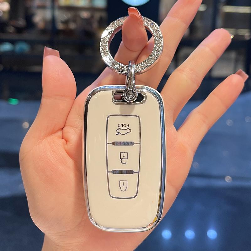Мягкий ТПУ Чехол-футляр для автомобильного ключа для Hyundai I20 IX25 IX35 IX45 I10 I20 I30 HB20 Elantra Solaris Sonata Santa Fe Sport Tucson