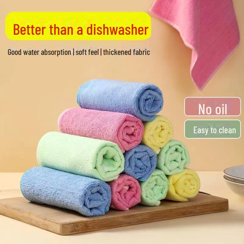 Oil-Free & Lint-Free Microfiber Dishcloth