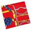 130cm Big Handkerchief Luxury Brand Scarf Belt Chain Print Twill Silk Scarf Square Scarves Women Kerchief For Ladies Shawl