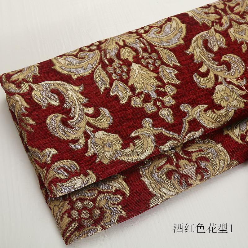 Жаккардовая Шенилловая Диванная Ткань Европейский Стиль Высокая Точность для Обивки Домашний Декор Драпировочные Чехлы Метрами