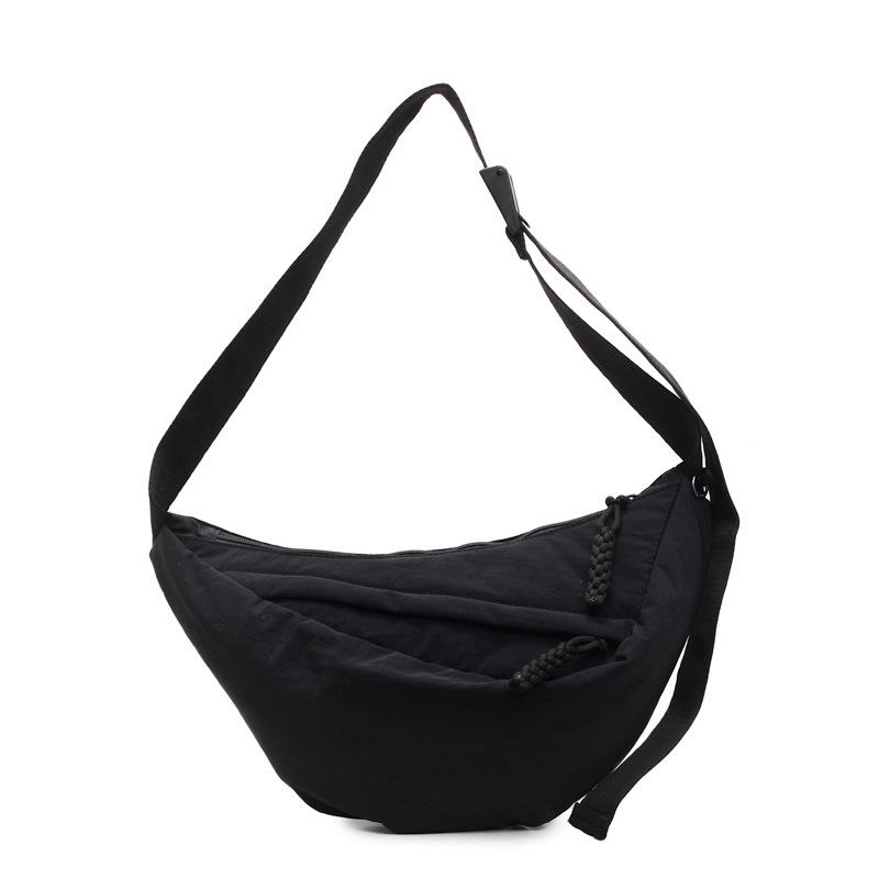 Casual Messenger Bag Fashion Trend Student Personalized Dumpling Bag Large Capacity Fresh Tote Bag Shoulder Bag