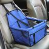 Dog Car Seat Bag Folding Pet Carriers Bag Waterproof Hollow Ventilated Mesh Adjustable Strap Stable Dog Cat Carrying Basket Travel Pet Car Bag