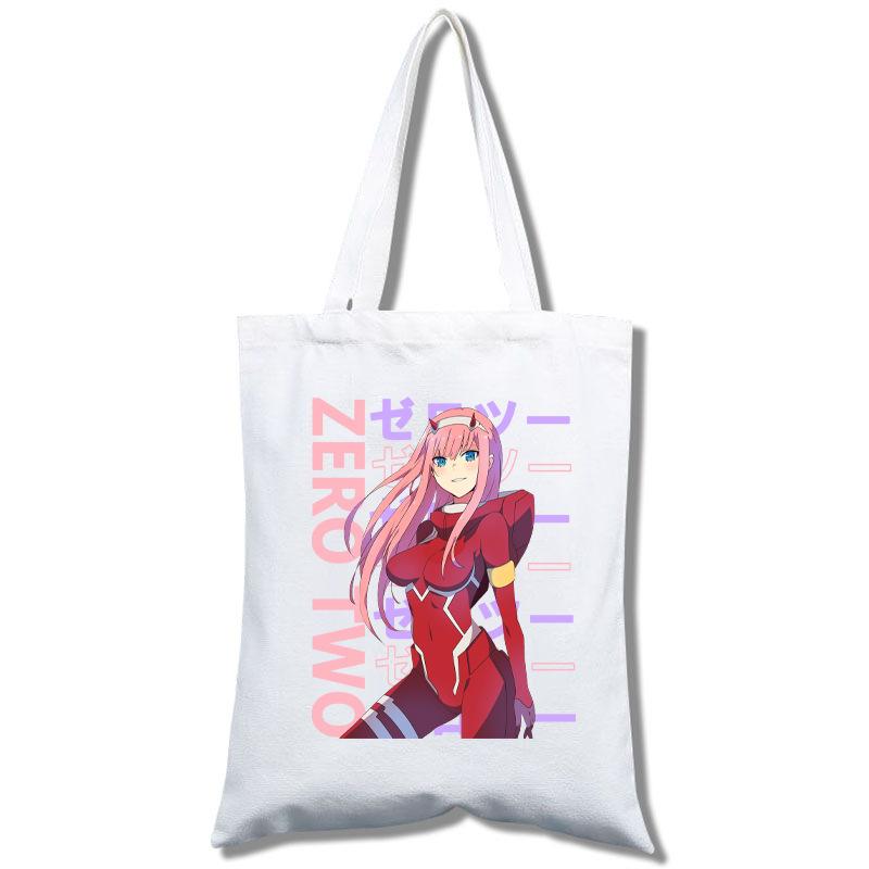 Wings Kiss, Student Shopping Mobile Phone White Canvas Model Portable Messenger Bag Women'S Handbag Picture