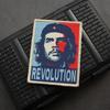 Che Guevara Cuban Revolutionary Leader Weaving Mark Velcro Personality Morale Badge Armband REVOLUTION Pack Badge
