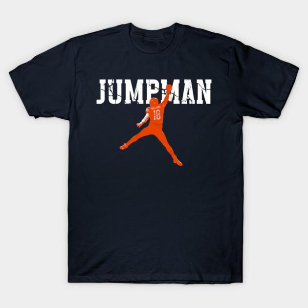 Asian Size Cotton Unisex Tshirt Print T-shirt Caleb-Williams-Jumpman T-shirt No-Cut Print Regular Fit