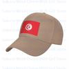 Fashion Tunisia Flag Baseball Cap for Men POLYESTER Hats Adjustable Hat Casual Truck driver Hat