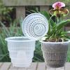 Resin Mesh Pot Clear Orchid Flower Planter Container Home Gardening Decor
