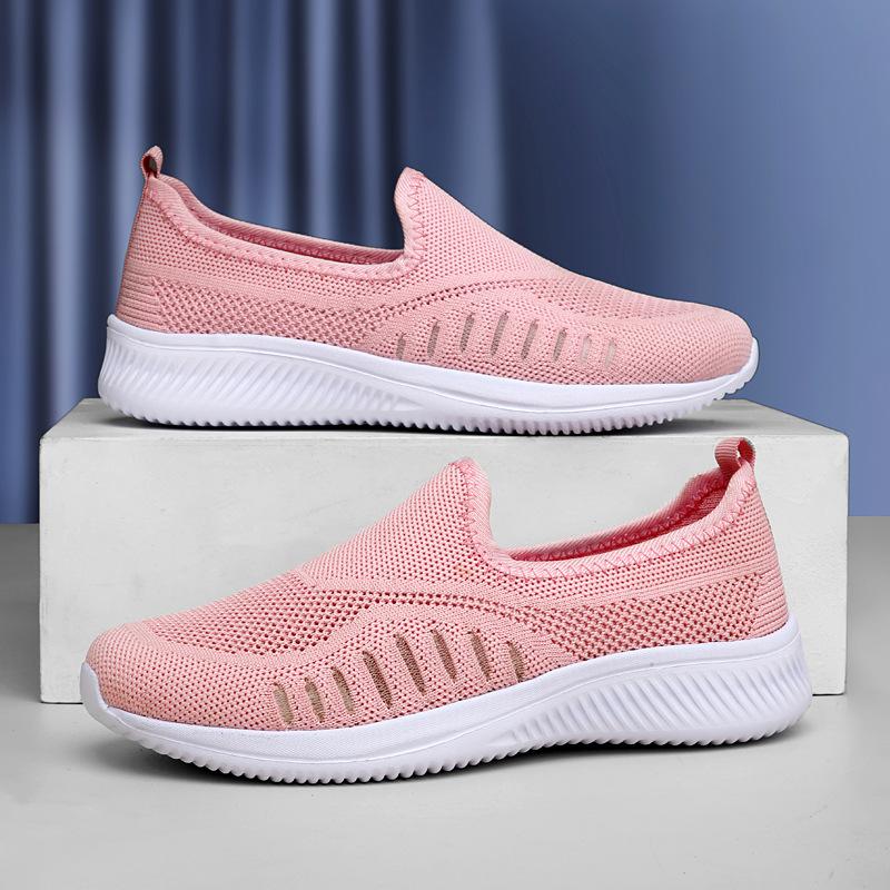 Мода Мода Летняя обувь Женская спортивная обувь Вулканизированная обувь для женщин Низкие цены Женские теннисные Удобные, дышащие туфли