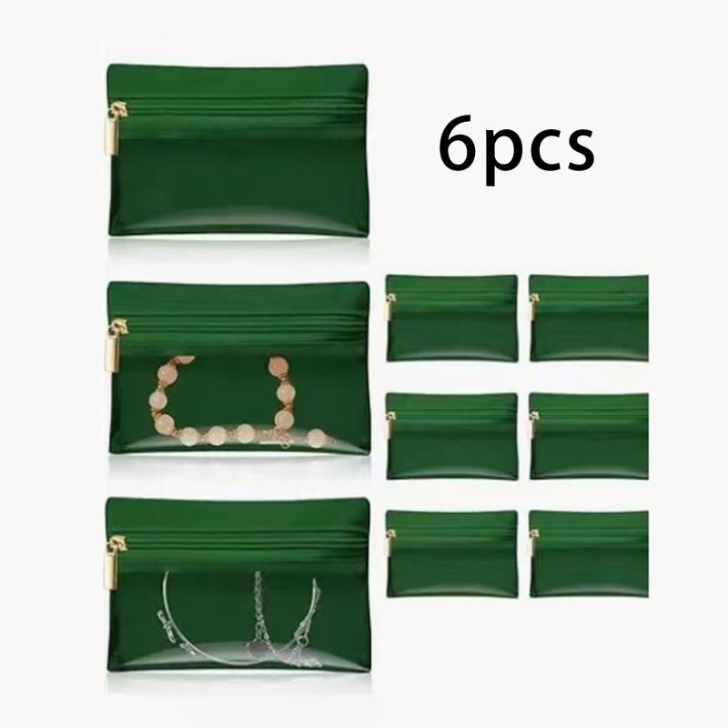 Пакеты с застежкой-молнией Мешочек для хранения браслетов, ожерелий, серег Упаковочный пакет для бизнеса Подарок для ювелирных изделий Розничная витрина