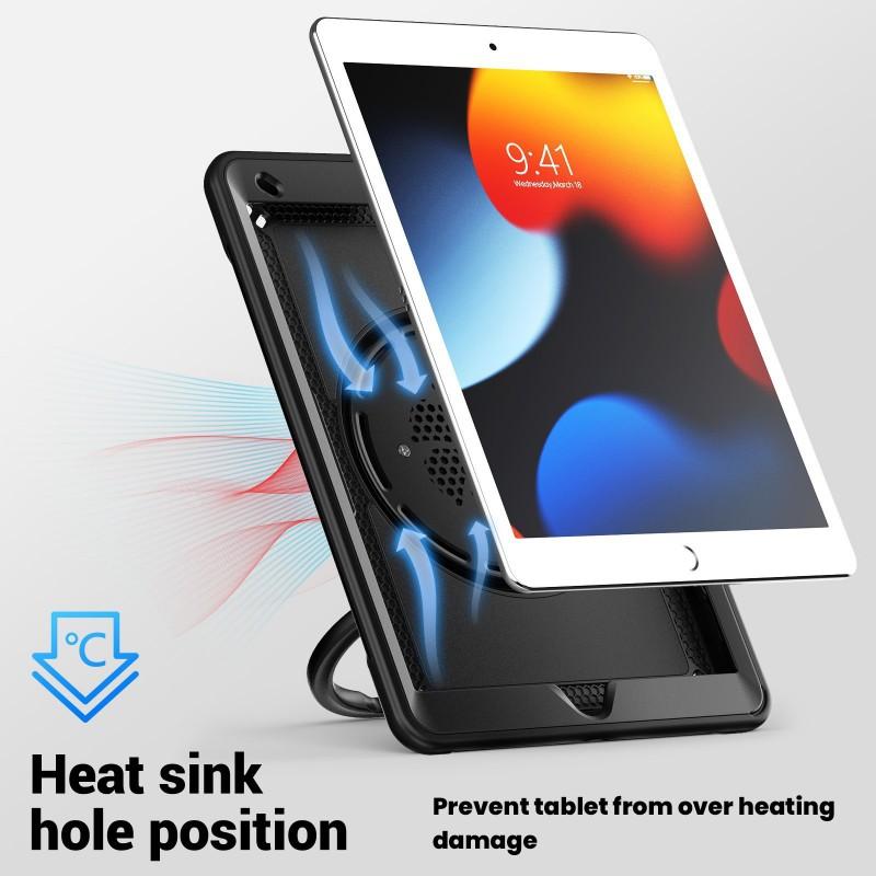 Magnetic Rotating Case IPad Air 11 Inch A16 With Shockproof Protection Stand Function Silicone Cover