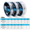 100m Transparent High Strength Nylon Fishing Line for Sea Rods