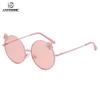 Children'S Sunglasses Fashion Wear Party Party Glasses Cute Girl Flower Boy Metal Frame Sunglasses
