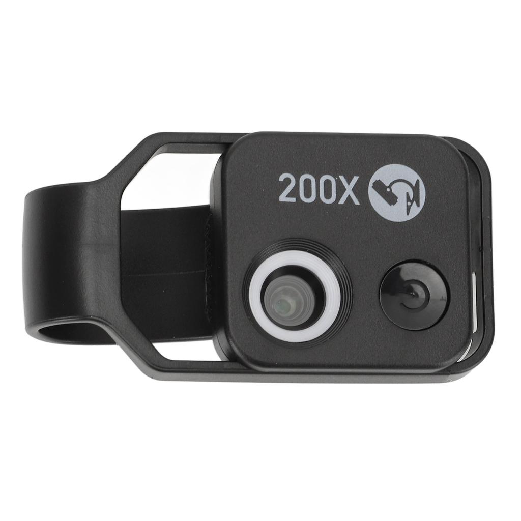 200X телефон мини карманный микроскоп клип дизайн телефон микроскоп со светодиодной подсветкой CPL для нефрита