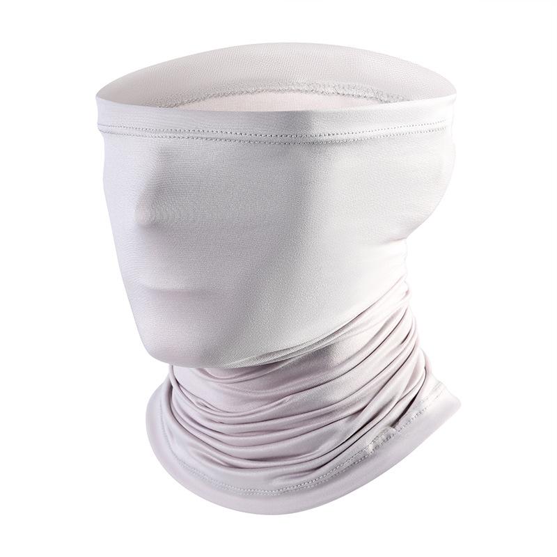 Велосипедный солнцезащитный платок из молочного шелка: Многофункциональный чехол для лица и шеи для езды на велосипеде и рыбалки