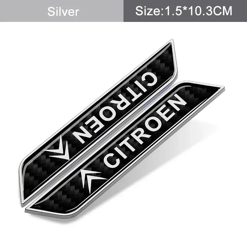 Для Citroen Zx6r Xsara Picasso Berlingo Sega Vulcan C2 Aircross C3 C4 C5 Saxo C Elysee Боковые Стикеры Эмблема Авто Аксессуары