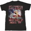 Унисекс футболка для взрослых Led Zeppelin Звезды и Полосы