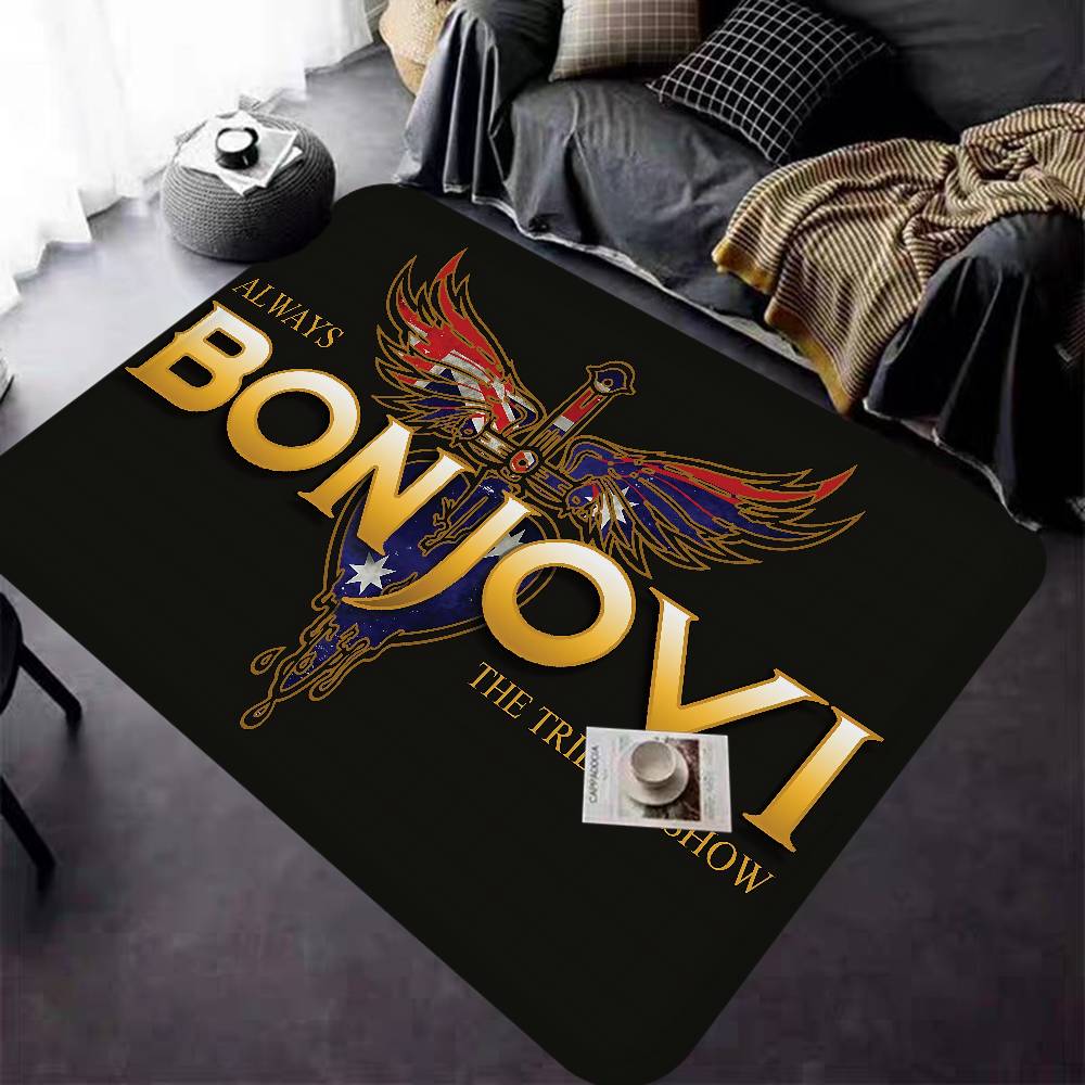 B-BonS J-Jovi Коврик для ванной Комната детей Декор спальни Балкон Противоскользящий коврик для двери Гостиная Приветственный ковер