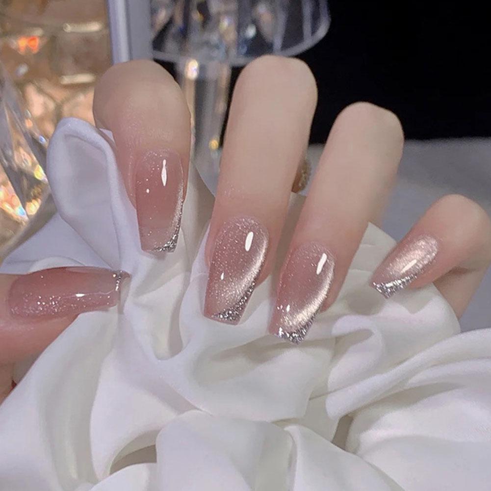 Двусторонний магнитный стержень для кошачьего УФ-гель-лака с инструментами для ногтей, модный дизайн для украшения, W6S7