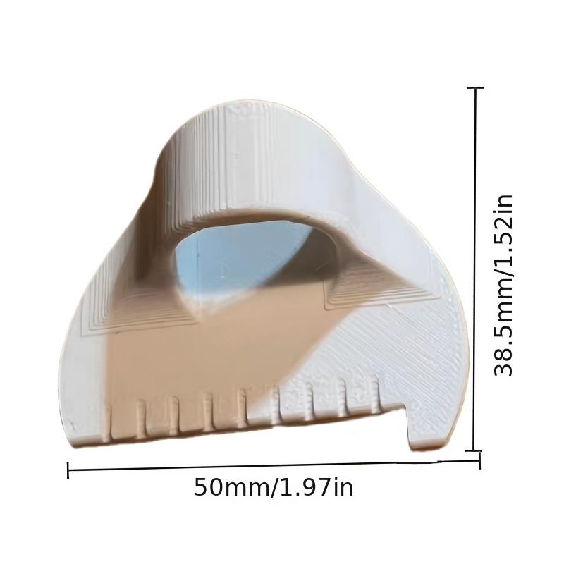 Легкий в захвате 3D-печатный инструмент для шитья для начинающих и пожилых - Пластиковая помощь для ручного шитья с шагом 3 мм, 4 мм, предотвращает пропуски стежков