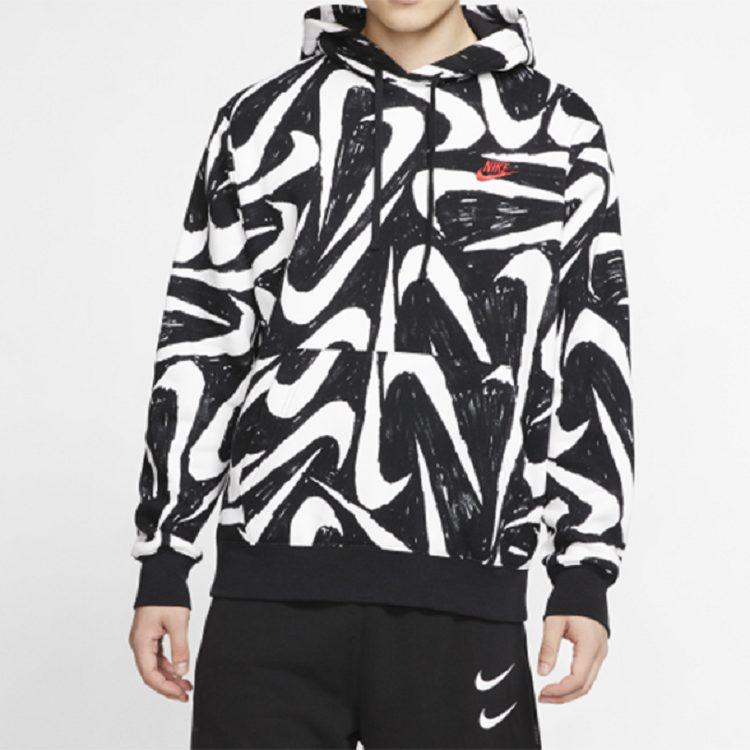 Nike Толстовки Мужские С Капюшоном Умеренные Обычные CK2231-010