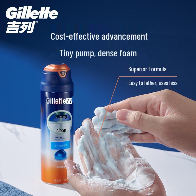 Gillette Пена и гель для бритья