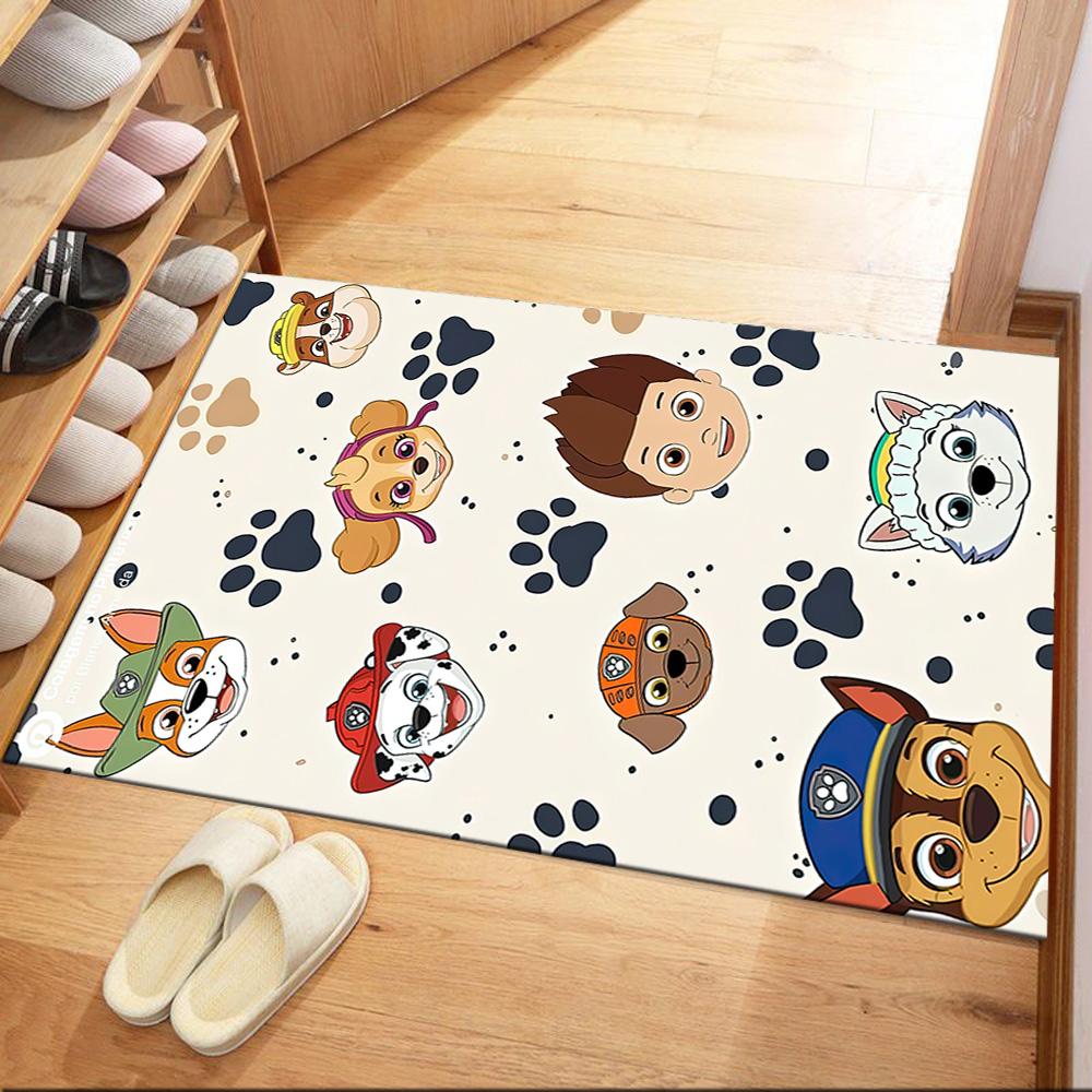 Paw Patrol: Heroic Rescue Team Square rugs are a great choice for living rooms, bedrooms, home décor, and as gifts.