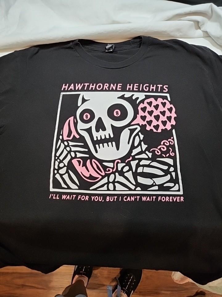 Rare Hawthorne Heights 2016 Warped Concert Tour Tshirt S022 Unisex T-Shirt