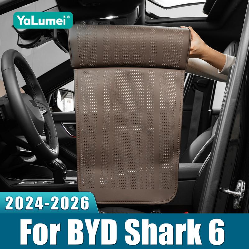 Для BYD Shark 6 2024 2025 2026 PHEV Универсальная Накладка-удлинитель для поддержки ног сиденья автомобиля Подушка Подставка для ног Дышащая Подушка Аксессуары