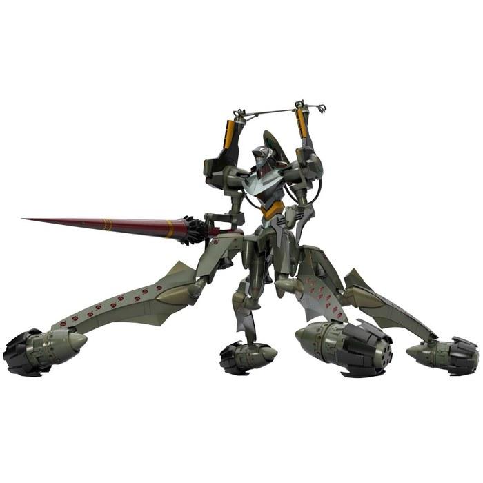 Kaiyodo Artpla Sculpture Works Evangelion: Provisional Unit-05 Decisive Battle of Betania Base, 1/NS Scale, Unpainted Plastic Model Kit